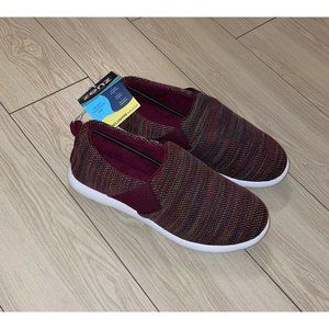 Zenz from Isotoner Womens Everywhere Knit Slip On Shoes 11 Wild Rose New Nwt